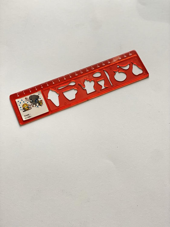 Picture of KR20 KIDS RULER WITH VARIOUS SHAPES 20CM